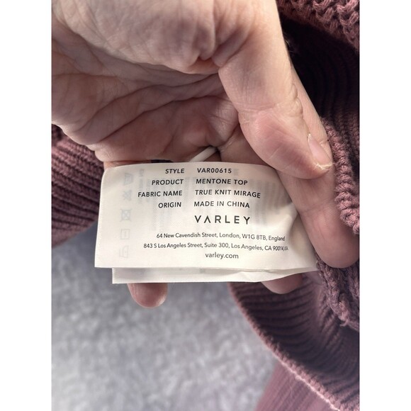 Varley Mentone Half Zip Knit Pullover Sweater Women's Medium - Picture 8 of 10